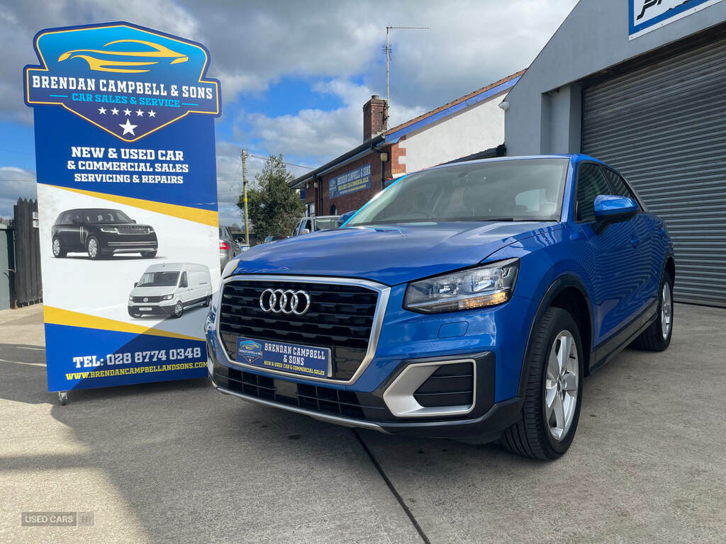 Audi Q2 30 Tdi Sport YH69KHV Blue #2