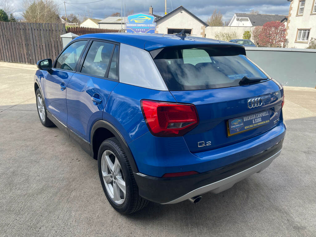Audi Q2 30 Tdi Sport YH69KHV Blue #4