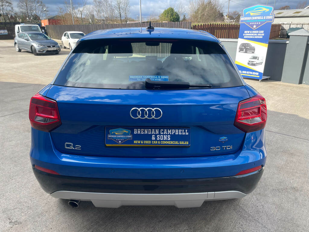 Audi Q2 30 Tdi Sport YH69KHV Blue #5