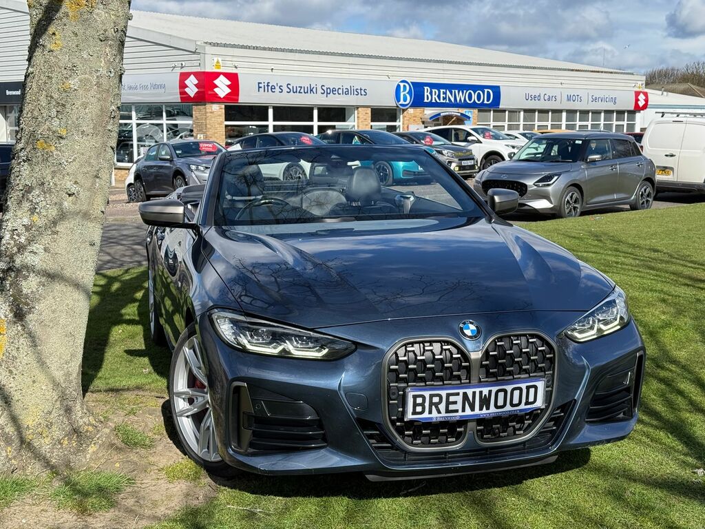 BMW 4 Series 3.0 M440i Mht Convertible Hybrid X Blue #4