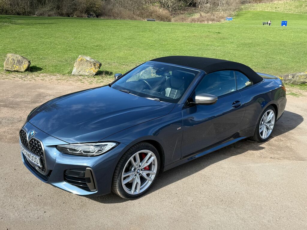 BMW 4 Series 3.0 M440i Mht Convertible Hybrid X Blue #3