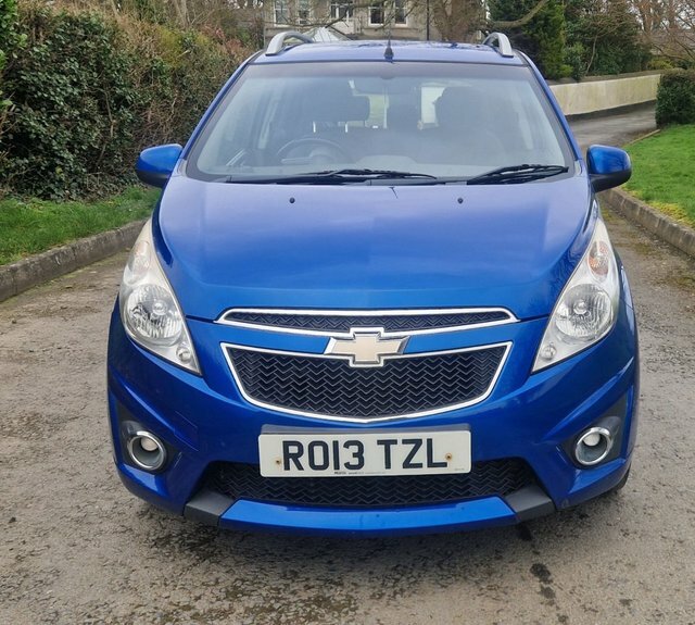 Chevrolet Spark 1.2I Lt Hatchback Euro 5 81 Ps Blue #4