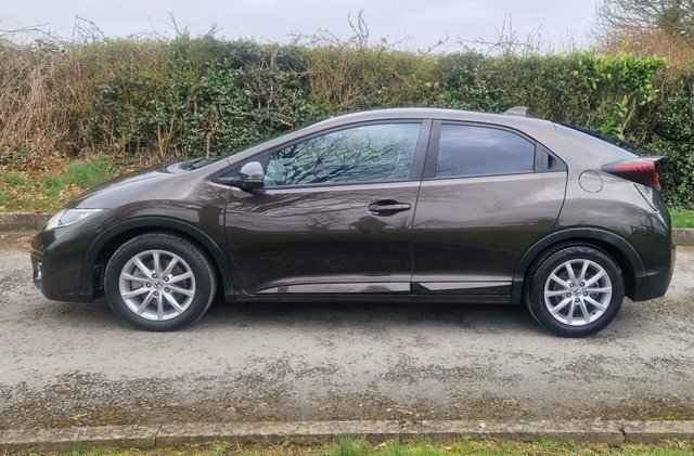 Honda Civic 1.6 I-dtec Sr Hatchback Euro 5 SJ16WFT Brown #5