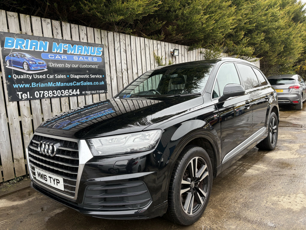 Audi Q7 S Line Tdi Quattro MW16TYP Black #2