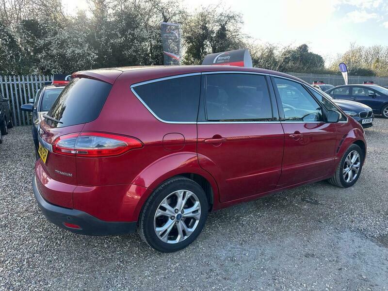 Ford S-Max 2.0 Tdci Titanium Euro GN62FGP Red #4