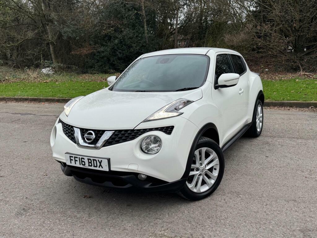 Nissan Juke 1.5 Dci N-connecta Euro 6 S S FF16BDX White #4
