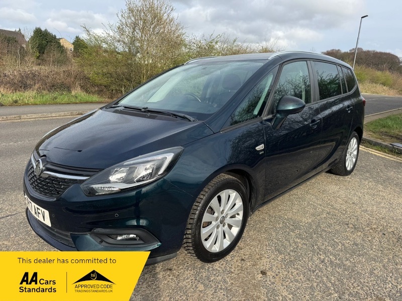 Vauxhall Zafira Sri Nav Cdti Ecoflex Green