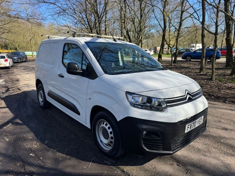 Citroen Berlingo 1000 Worker M Bluehdi FV70YED White #2