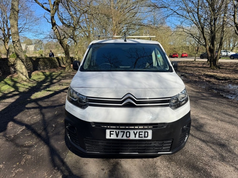Citroen Berlingo 1000 Worker M Bluehdi FV70YED White #3