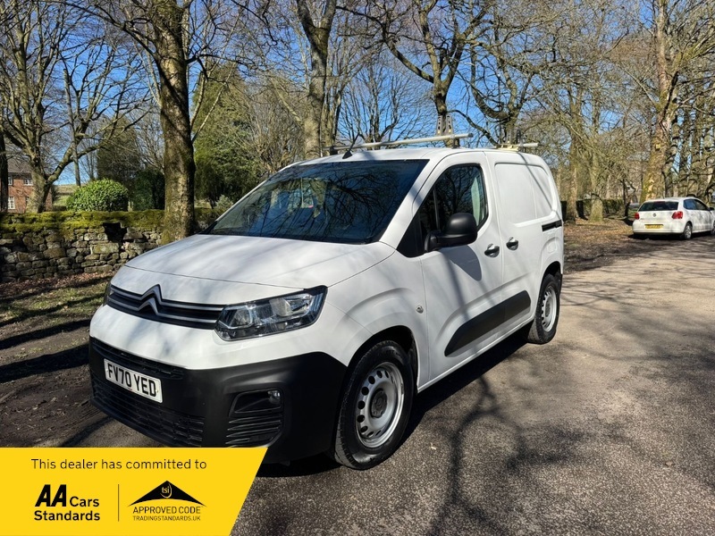 Citroen Berlingo 1000 Worker M Bluehdi White