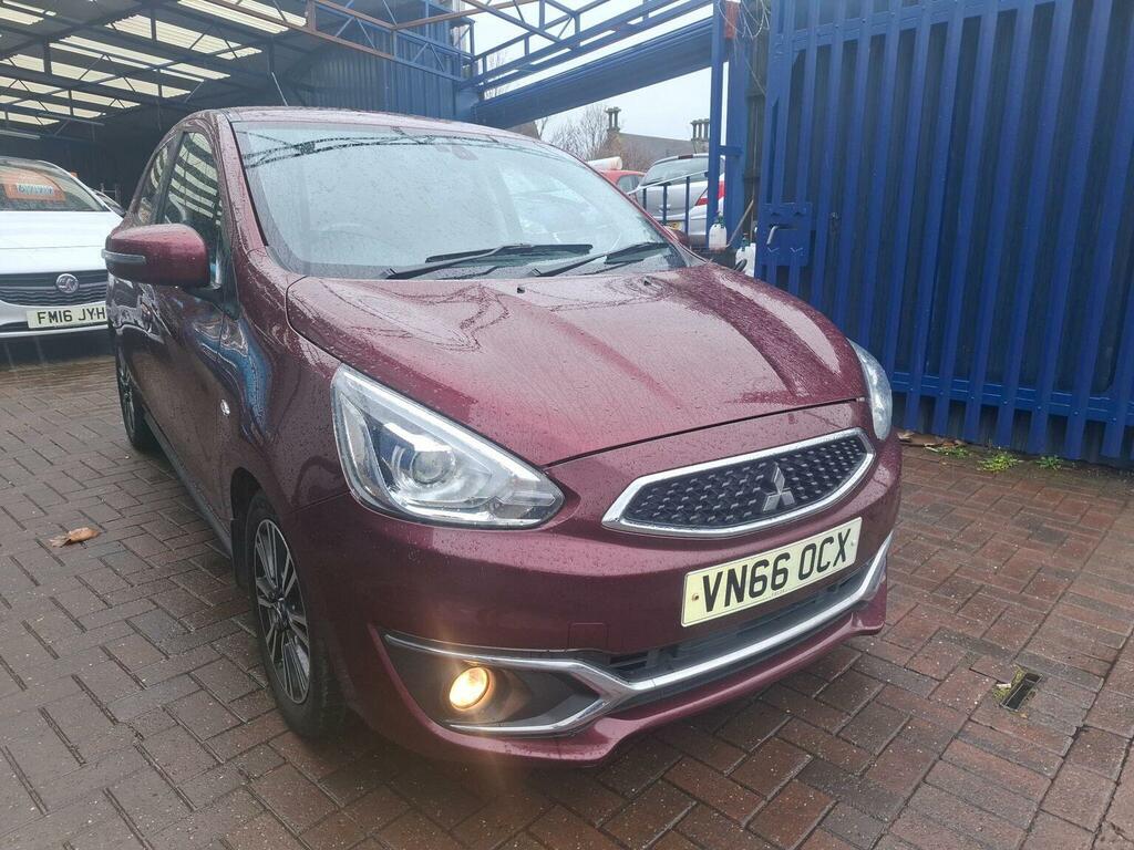 Mitsubishi Mirage Hatchback 1.2 Juro Euro 6 Ss 201666 VN66OCX Purple #5