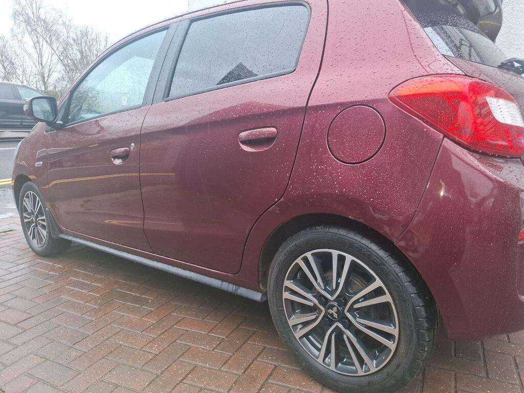 Mitsubishi Mirage Hatchback 1.2 Juro Euro 6 Ss 201666 VN66OCX Purple #4