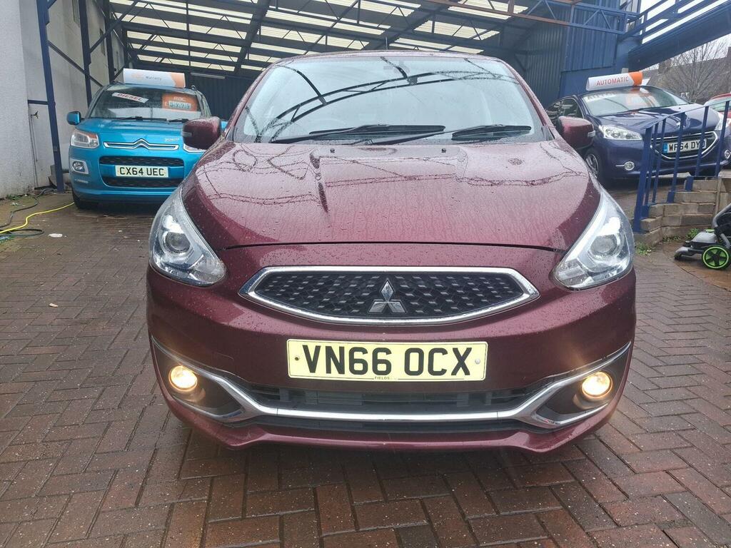 Mitsubishi Mirage Hatchback 1.2 Juro Euro 6 Ss 201666 VN66OCX Purple #2