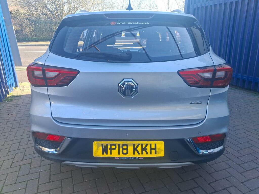 MG ZS Suv 1.5 Vti-tech Exclusive Euro 6 Ss 2018 WP18KKH Silver #5