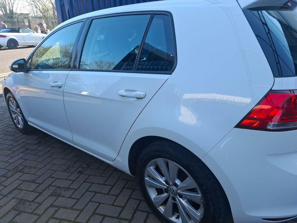 Volkswagen Golf Hatchback 1.6 Tdi Bluemotion Tech Se Euro 5 Ss BK13UKF White #6