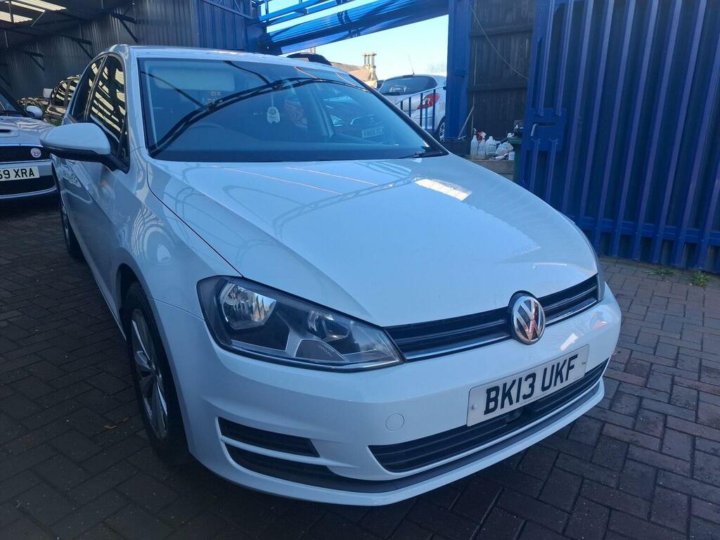 Volkswagen Golf Hatchback 1.6 Tdi Bluemotion Tech Se Euro 5 Ss White