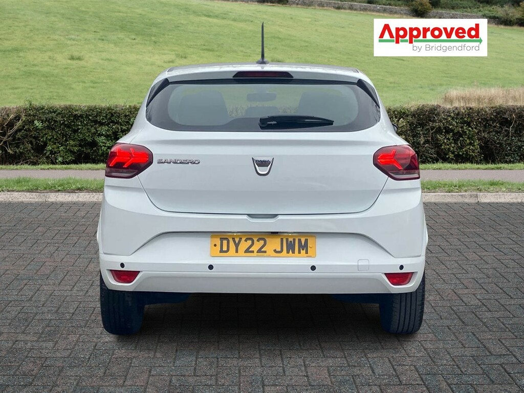 Dacia Sandero 1.0 Tce Comfort DY22JWM White #4
