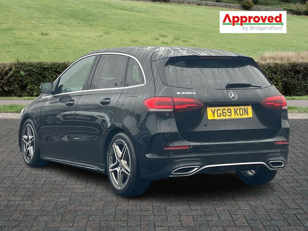 Mercedes-Benz B Class B200d Amg Line Executive YG69KON Black #5