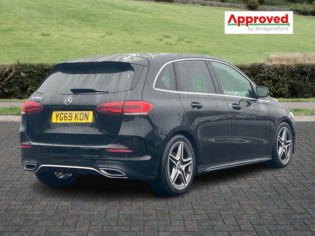 Mercedes-Benz B Class B200d Amg Line Executive YG69KON Black #3