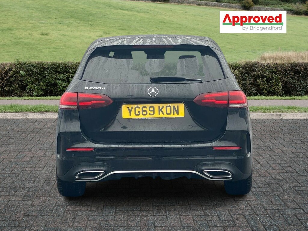 Mercedes-Benz B Class B200d Amg Line Executive YG69KON Black #4