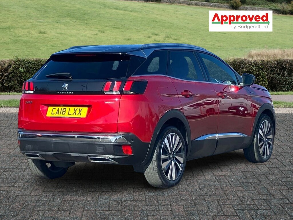 Peugeot 3008 1.5 Bluehdi Gt Line Premium Eat8 CA18LXX Red #3