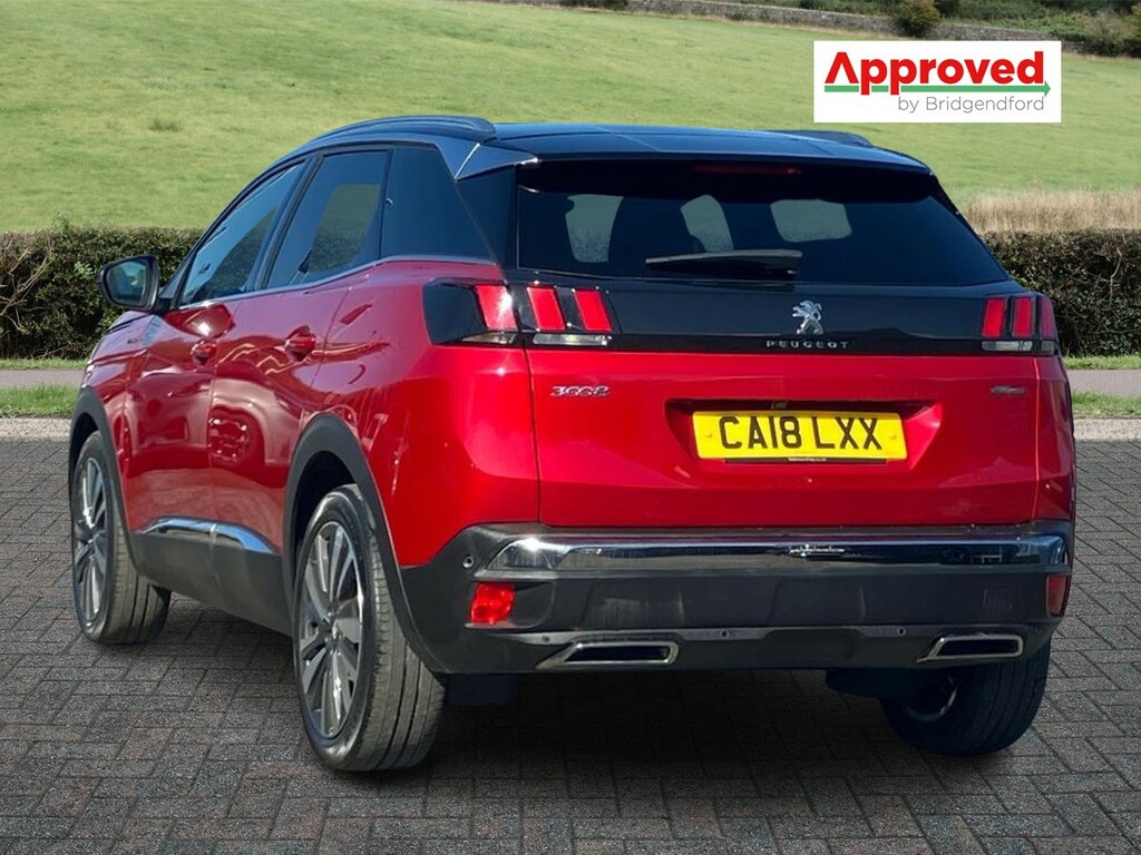 Peugeot 3008 1.5 Bluehdi Gt Line Premium Eat8 CA18LXX Red #5