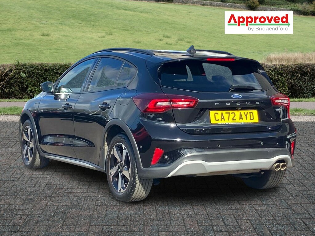 Ford Focus 1.0 Ecoboost Hybrid Mhev 155 Active CA72AYD Black #5