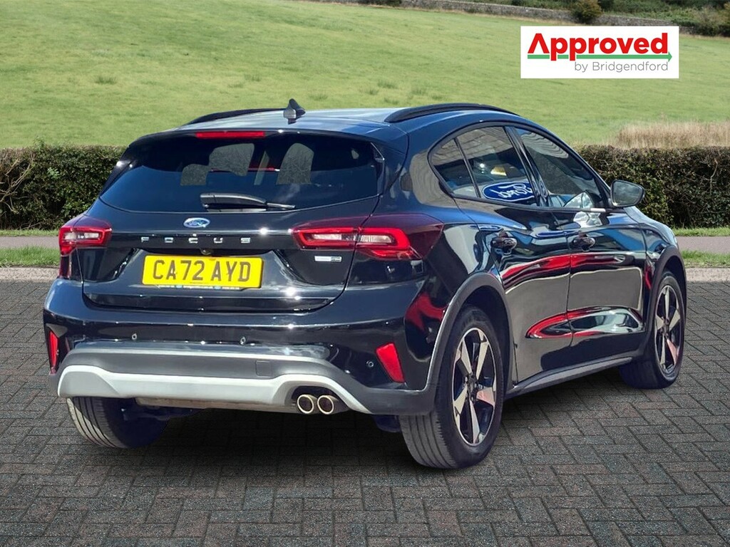 Ford Focus 1.0 Ecoboost Hybrid Mhev 155 Active CA72AYD Black #3