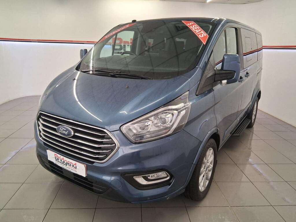 Ford Tourneo Custom 2.0 Ecoblue 5 Seats SF19KXG Blue #3
