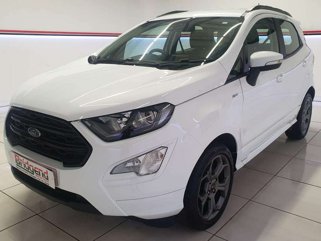 Ford Ecosport 1.0T Ecoboost Gpf St-line Suv WM72VWF White #3