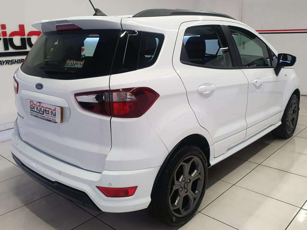 Ford Ecosport 1.0T Ecoboost Gpf St-line Suv WM72VWF White #6