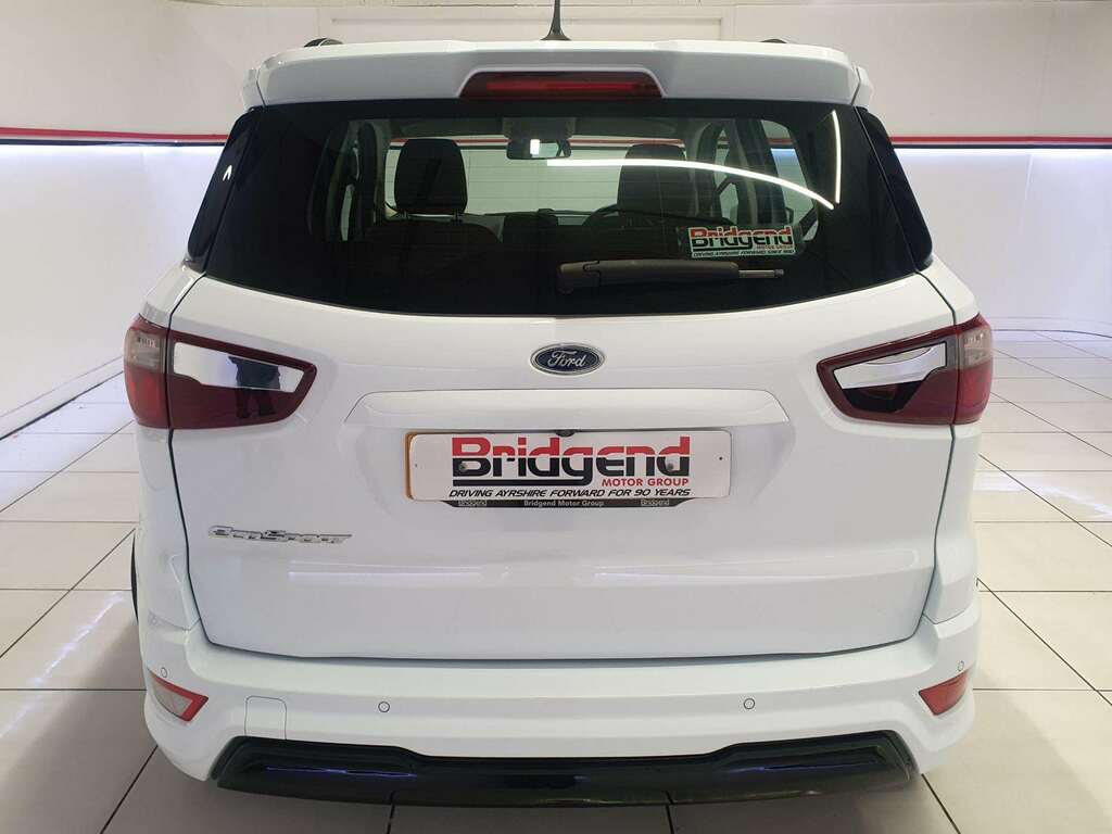 Ford Ecosport 1.0T Ecoboost Gpf St-line Suv WM72VWF White #5