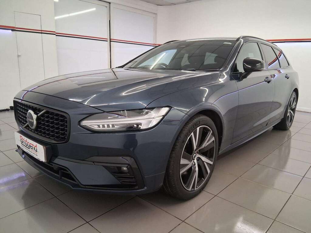 Volvo V90 2.0 B4 Mhev R-design Estate SO71HHT Blue #3