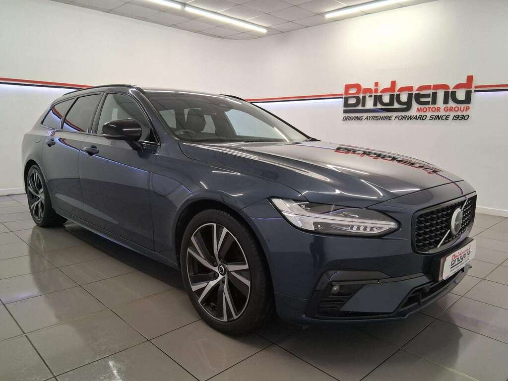 Volvo V90 2.0 B4 Mhev R-design Estate SO71HHT Blue #2
