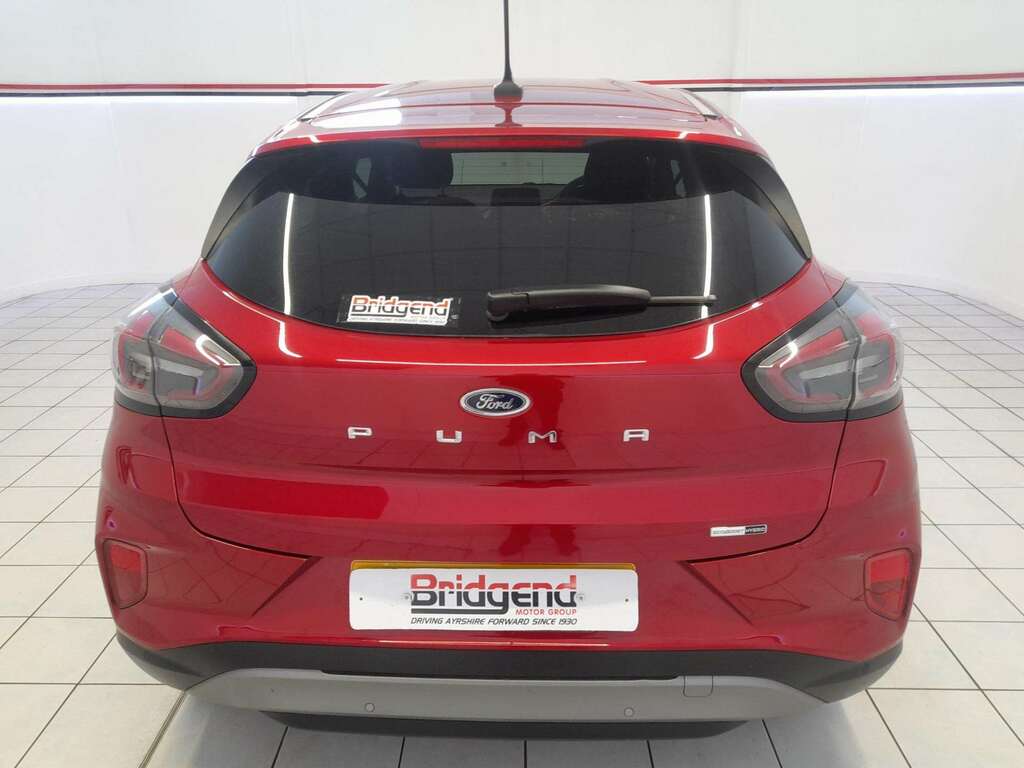 Ford Puma 1.0T Ecoboost Mhev Titanium Suv EN21OVK Red #5