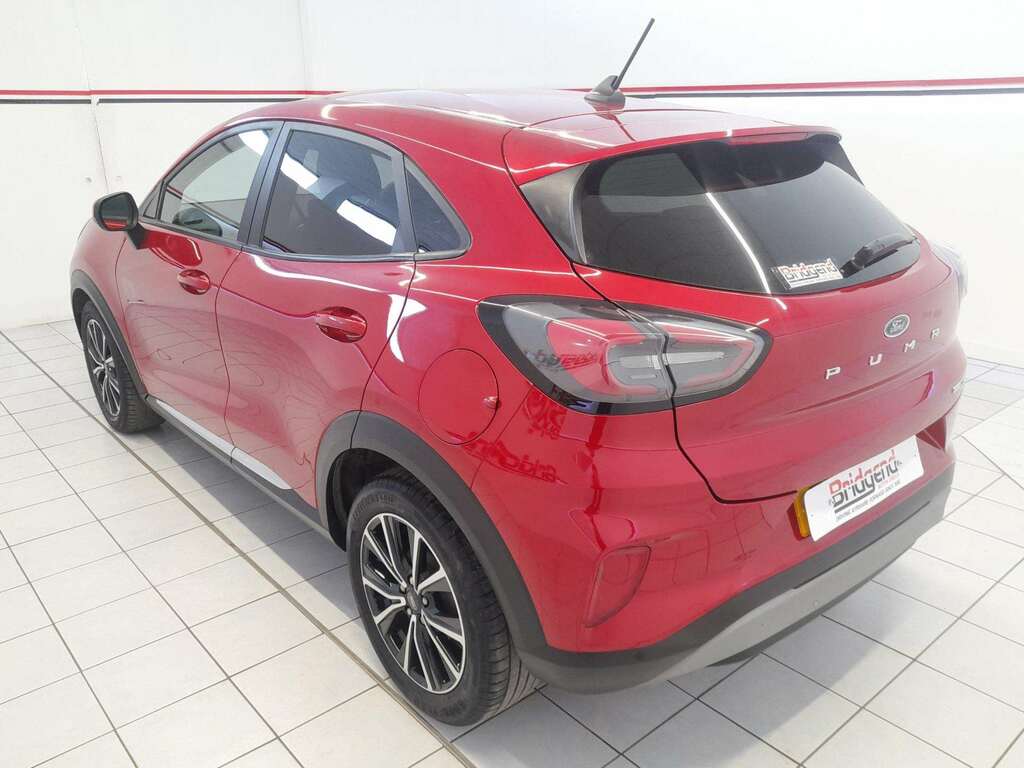 Ford Puma 1.0T Ecoboost Mhev Titanium Suv EN21OVK Red #4