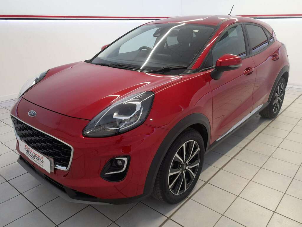 Ford Puma 1.0T Ecoboost Mhev Titanium Suv EN21OVK Red #3