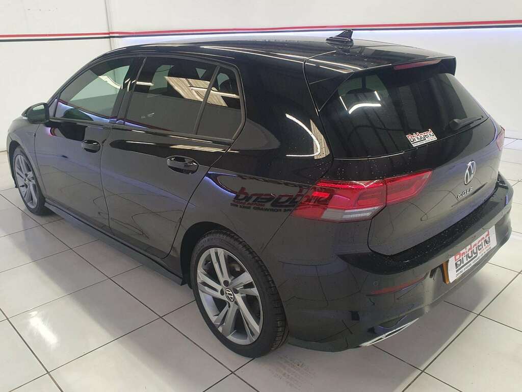 Volkswagen Golf 1.5 Tsi R-line Hatchback RK22XLG Black #4