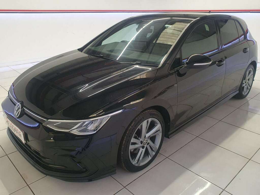 Volkswagen Golf 1.5 Tsi R-line Hatchback RK22XLG Black #3