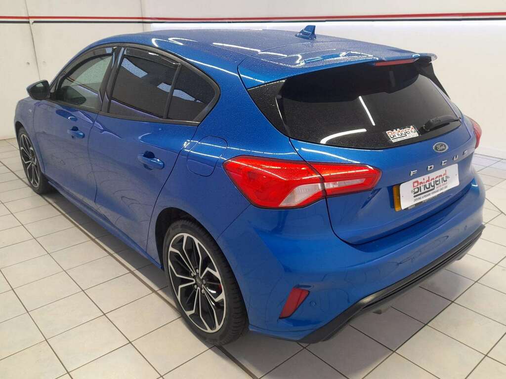 Ford Focus 1.5 Ecoblue St-line X Hatchback YM70BCO Blue #4