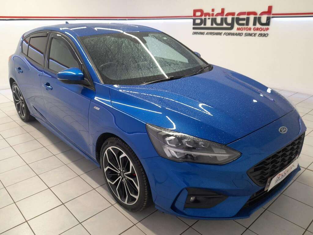 Ford Focus 1.5 Ecoblue St-line X Hatchback YM70BCO Blue #2