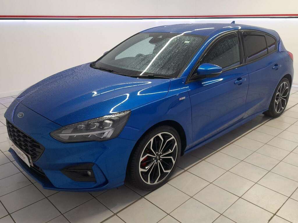 Ford Focus 1.5 Ecoblue St-line X Hatchback YM70BCO Blue #3
