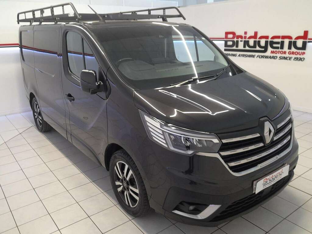 Renault Trafic 2.0 Dci Blue Sl28 Sport Panel Van Manu FL72UMH Black #2