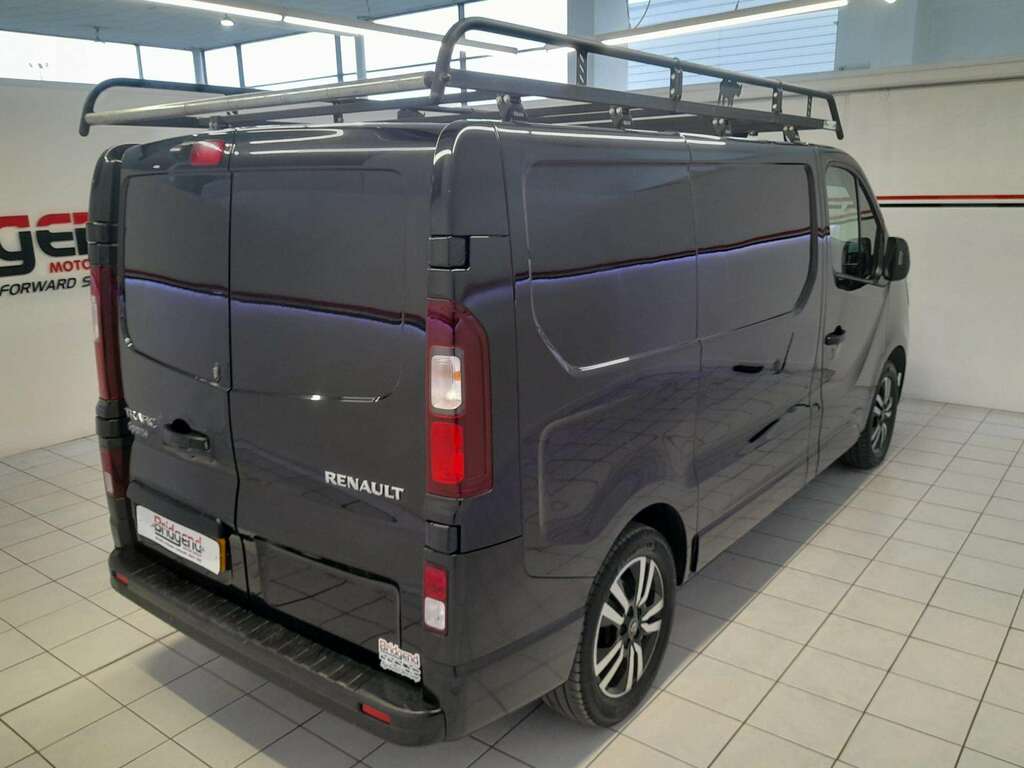Renault Trafic 2.0 Dci Blue Sl28 Sport Panel Van Manu FL72UMH Black #5