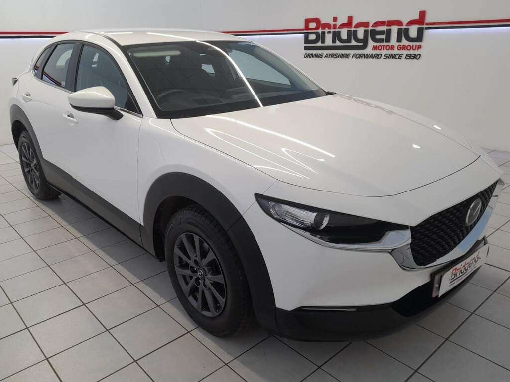 Mazda CX-30 2.5 E-skyactiv G Mhev Prime-line Suv White #2