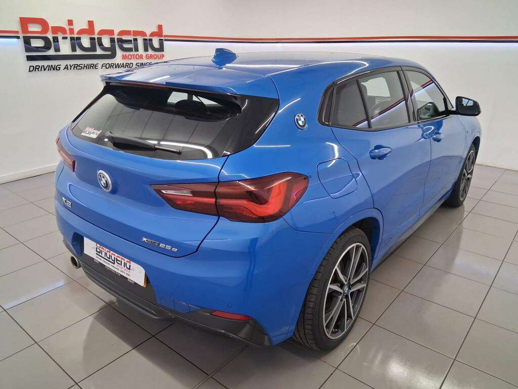 BMW X2 1.5 25E 10Kwh M Sport Suv YL72MUC Blue #6
