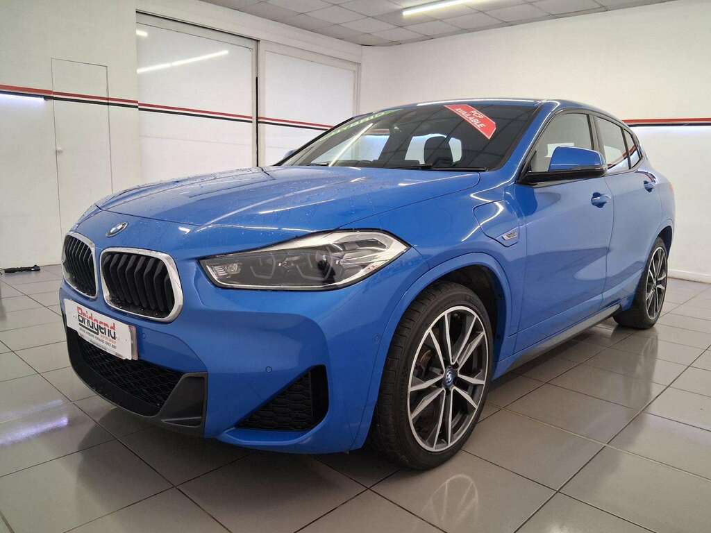 BMW X2 1.5 25E 10Kwh M Sport Suv YL72MUC Blue #3