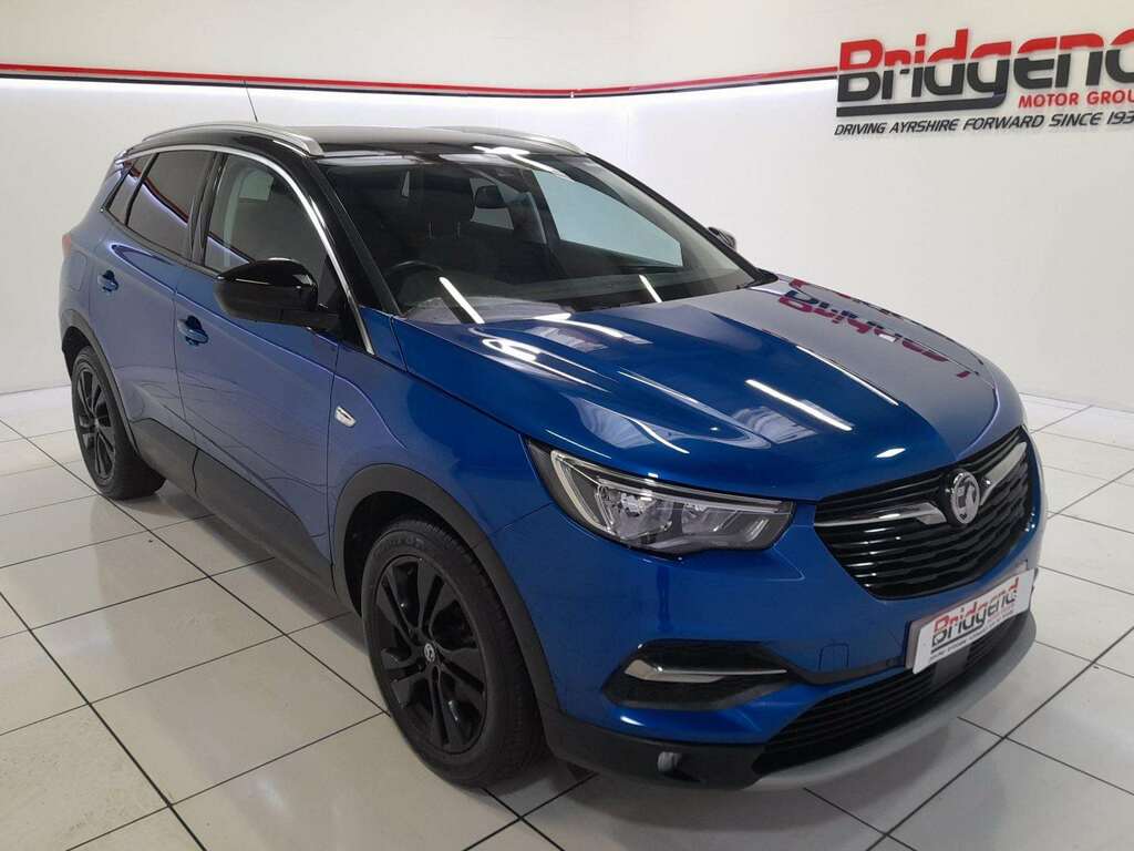 Vauxhall Grandland 1.2 Turbo Design Line Suv SA19FVM Blue #2