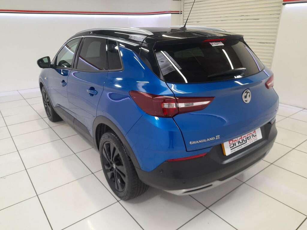 Vauxhall Grandland 1.2 Turbo Design Line Suv SA19FVM Blue #4