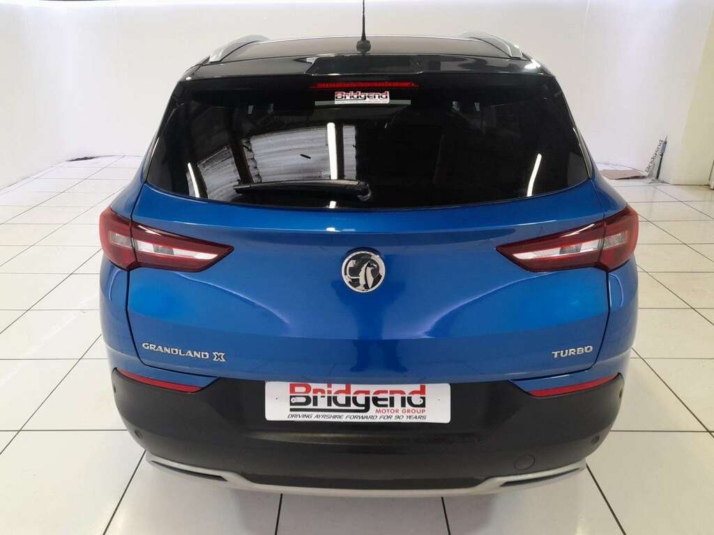 Vauxhall Grandland 1.2 Turbo Design Line Suv SA19FVM Blue #5